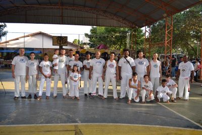 Capoeiristas de Pedreira estarão disputando os Jogos Itinerantes de Aparecida