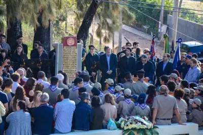 Gravi abriga homenagem a combatentes de 1932