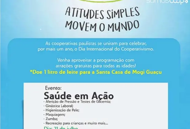 Dia C em Mogi Guaçu terá ações de promoção à saúde