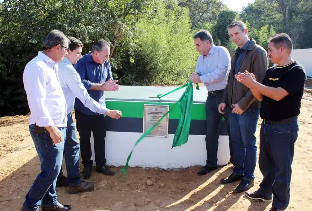 Holambra inaugura emissário da Estação de Tratamento de Esgoto