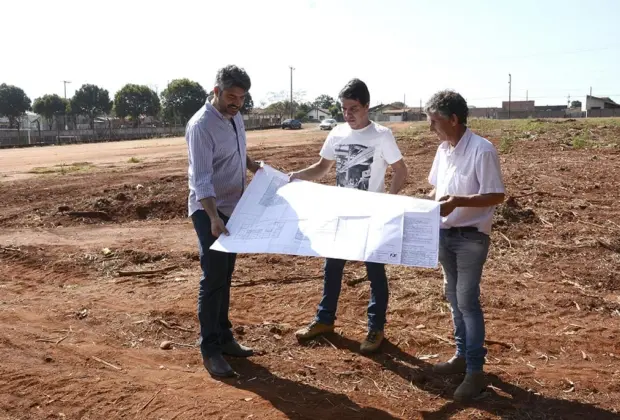 Construtora prepara início de obras da nova escola de Martinho Prado Júnior