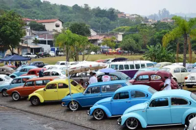 10º Encontro de Fuscas estará comemorando os 122 anos de Pedreira