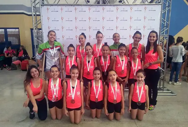 Ginástica rítmica guaçuana se destaca em Piracicaba