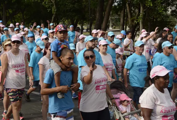 Caminhada Azul e Rosa bate recorde no primeiro dia de inscrições