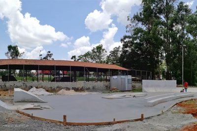 Iniciadas obras de construção de pista de skate no Centro