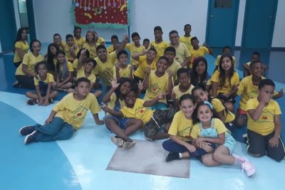 Crianças do MAE Maria Rosa visitam a Noeland em Holambra nesta sexta-feira