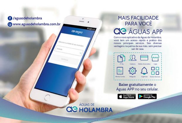 Águas de Holambra lança aplicativo e reformula serviços online
