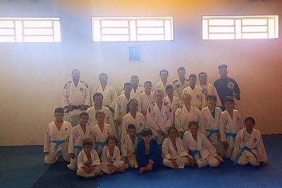 Treino aberto de Judô no União Possense reúne dezenas de judocas