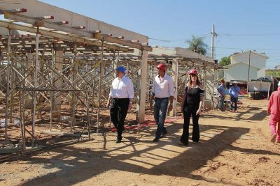 Prefeitura vistoria obras de duas creches que atenderão cerca de 500 crianças em Jaguariúna