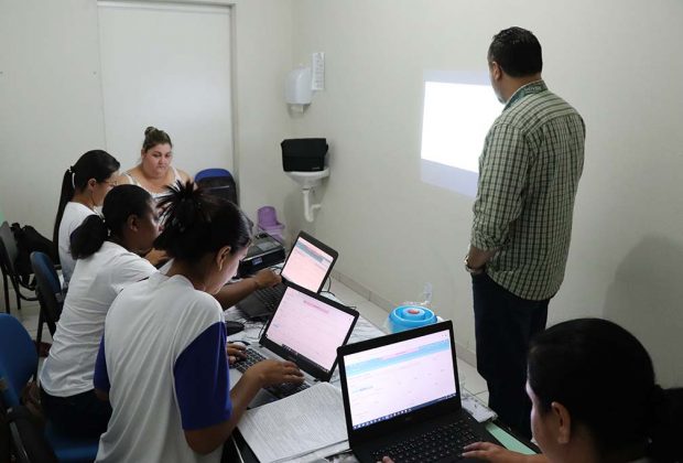 Saúde capacita servidores para implantação do prontuário eletrônico do cidadão (PEC) em Estiva Gerbi