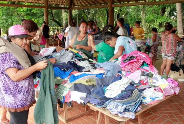 Jaguariúna solidária: moradores do Bairro Cruzeiro do Sul recebem doações