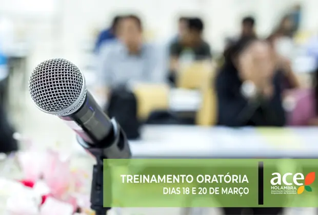 Deu branco? Curso na ACE ensina a falar em público