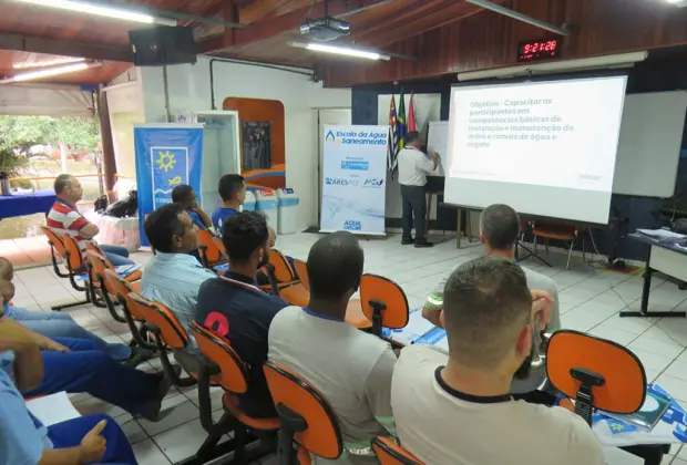 Escola da Água e Saneamento inicia capacitações com o objetivo de aprimorar os serviços prestados à população