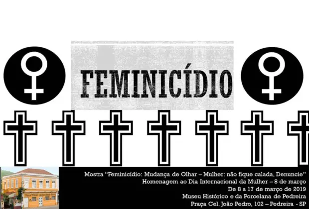 Feminicídio é tema de mostra em homenagem ao “Dia Internacional da Mulher”