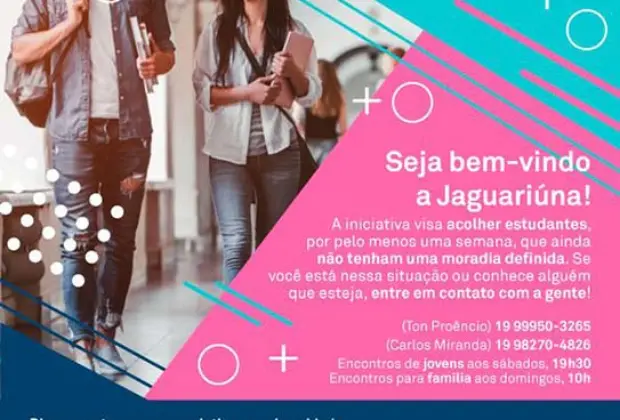 Iniciativa do Espaço de Vida, projeto acolhe estudantes