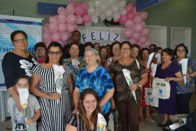 Águas de Holambra homenageia as mulheres no PSF Santa Margarida