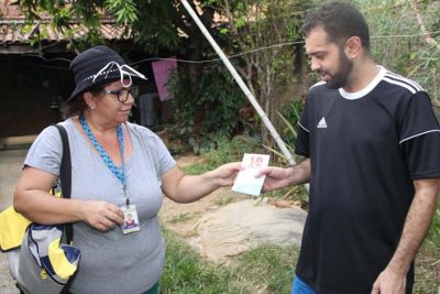 Prefeitura faz ação preventiva contra a Dengue em Moradias do Bairro Cruzeiro do Sul