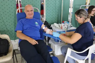 Segunda etapa da Campanha de Doação de Sangue resulta em 63 bolsas