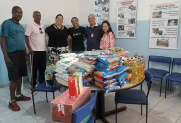 Evento arrecada donativos para entidade assistencial