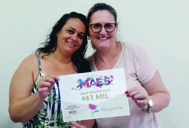 ACE anuncia os 25 ganhadores da promoção Compra Premiada Dia das Mães