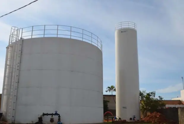 Reservatório de água da Pedra Branca é substituído