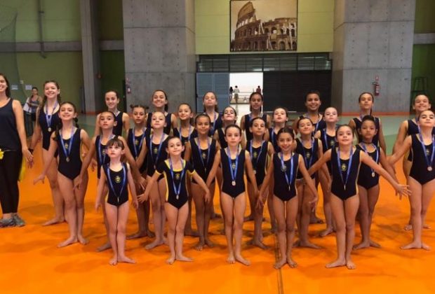 Com objetivo de competir da melhor maneira possível, equipe de ginástica artística de Jaguariúna participa de Copa Campinas