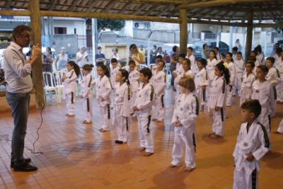“Um dia para ficar marcado na história”, diz mestre do Taekwondo Jaguariúna sobre entrega de uniformes