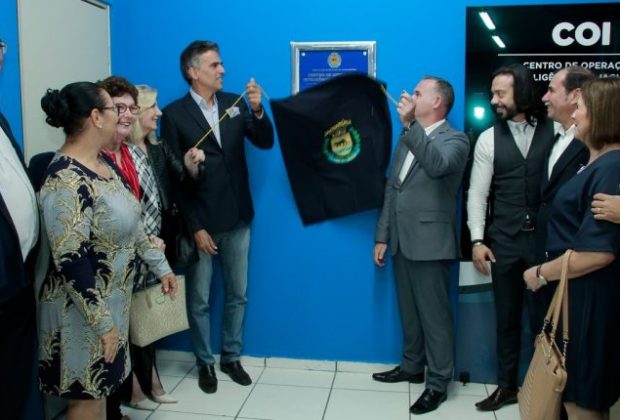 Inauguração do COI marca a conclusão do tripé da sociedade, para o prefeito Gustavo Reis
