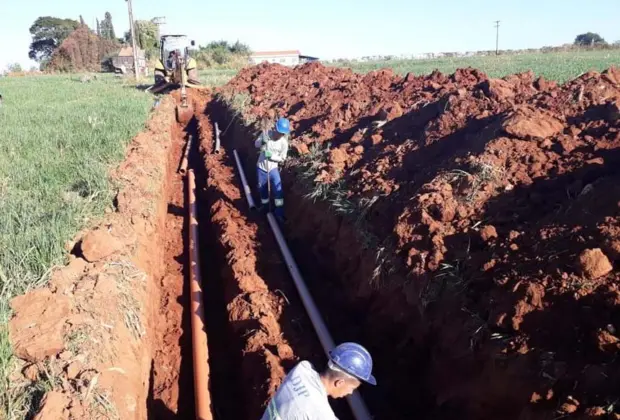 Águas de Holambra executa obras de ampliação do sistema de saneamento do município