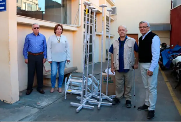 ACIMG doa produtos para a Santa Casa por usar o Centro Cultural durante a Liquida 2019