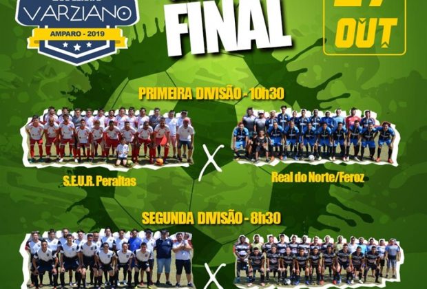 Grande Final do Varziano 2019 a elite do futebol amparense conhece seu campeão em 27 de outubro