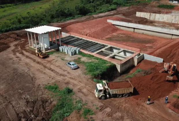 Construção de dois módulos vai garantir esgoto tratado em toda a zona norte