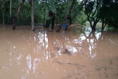 Rio Camanducaia transborda e água atinge casas em dois bairros de Jaguariúna, SP