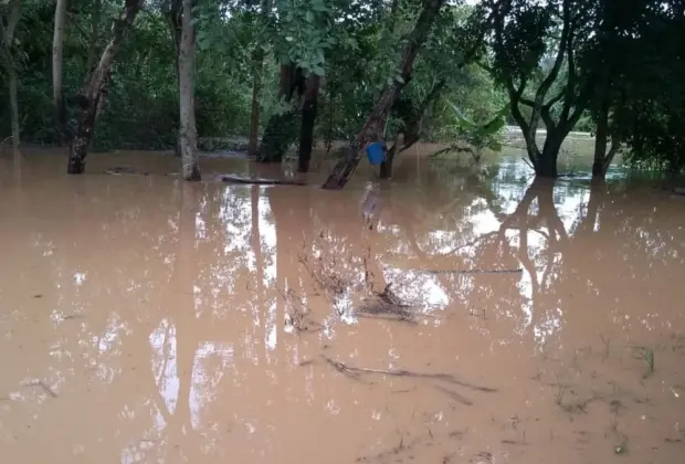 Rio Camanducaia transborda e água atinge casas em dois bairros de Jaguariúna, SP