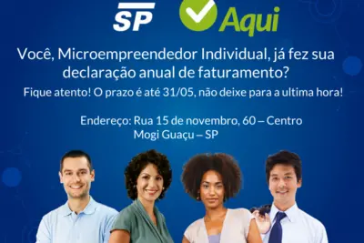 JP – Sebrae de Mogi Guaçu auxilia microempreendedores a realizarem a Declaração Anual de Faturamento
