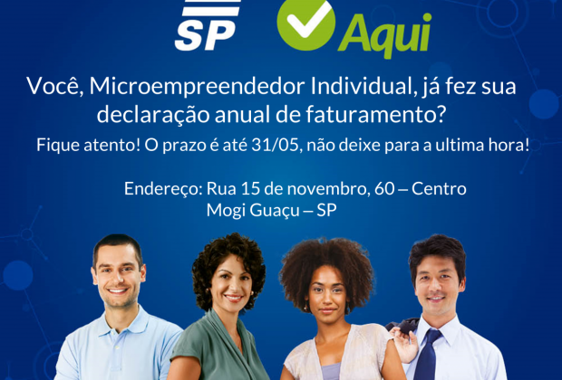 JP – Sebrae de Mogi Guaçu auxilia microempreendedores a realizarem a Declaração Anual de Faturamento