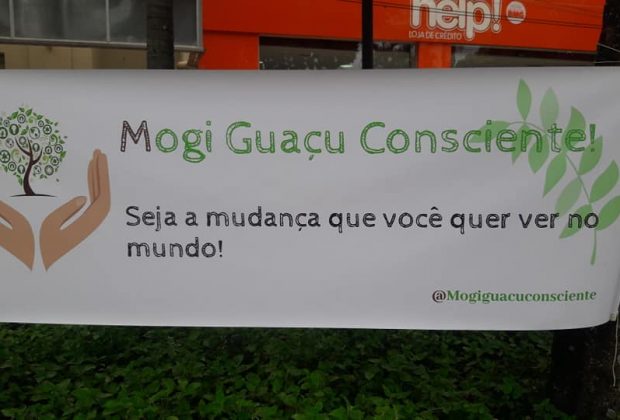 Parceria entre SAAMA e grupo Mogi Guaçu Consciente entrega “vale árvores” a moradores