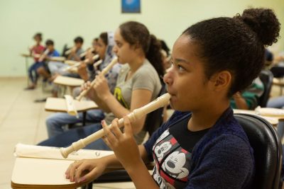 Inscrições abertas para aulas de flauta-doce gratuitas do projeto Dó Ré Mi Flauta em Paulínia
