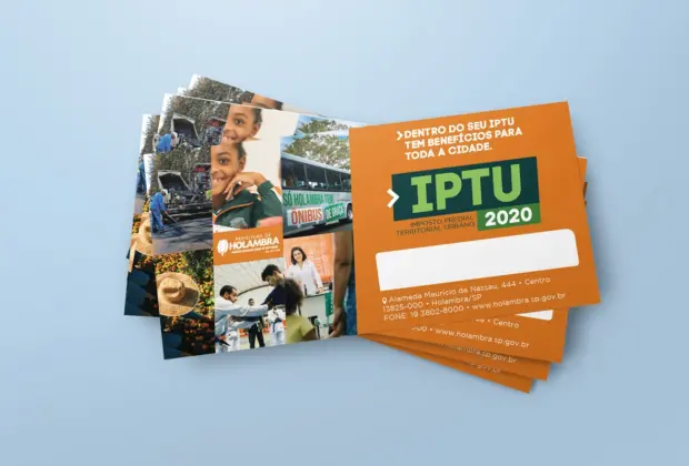 IPTU começa a ser distribuído na segunda quinzena de fevereiro