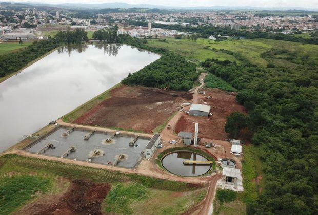 Iniciada a construção de segundo módulo na estação de tratamento de esgoto em Mogi Guaçu