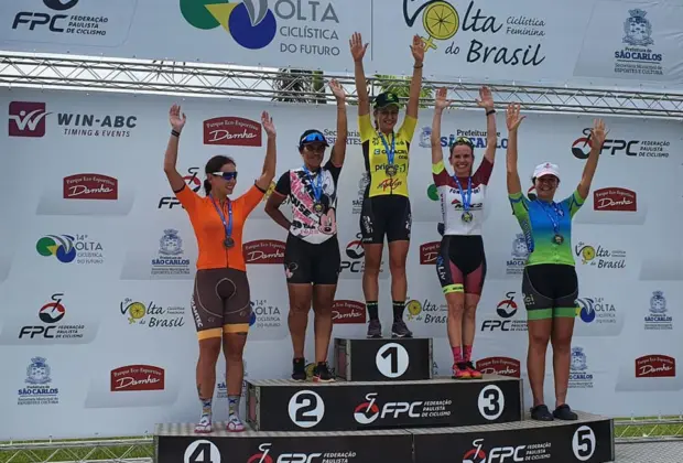 Ciclistas guaçuanos participam de competições nacionais em São Carlos