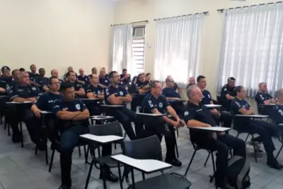 Policiais Municipais de Santo Antônio de Posse participam de curso de atualização