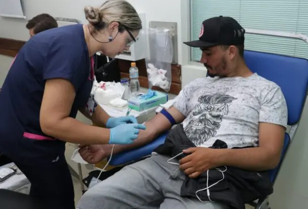 NESTE SÁBADO TEM CAMPANHA DE DOAÇÃO DE SANGUE NO HOSPITAL MUNICIPAL