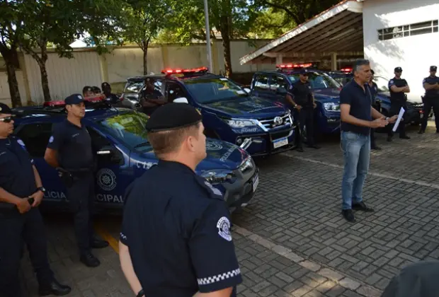 Polícia Municipal recebe novas viaturas da Prefeitura de Jaguariúna