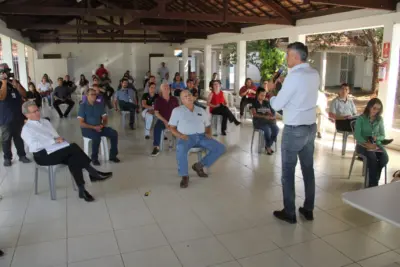 Prefeito Gustavo Reis reúne empresários de Jaguariúna para falar sobre a prevenção ao coronavírus