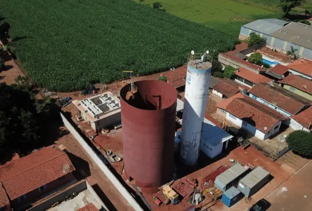 Construção da ETA de Martinho Prado Júnior está em seu estágio final