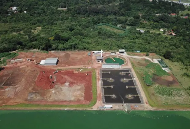 SAMAE avança na construção do segundo módulo da ETE da Avenida Brasil em Mogi Guaçu