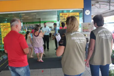 Supermercados de Mogi Mirim são fiscalizados sobre adoção de medidas no combate a Covid-19