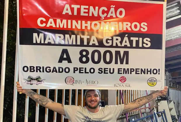 Empreendimentos de Campinas/SP oferecem alimentação para caminhoneiros