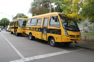 Alunos que utilizam transporte escolar não precisam carimbar a carteirinha neste mês em Jaguariúna